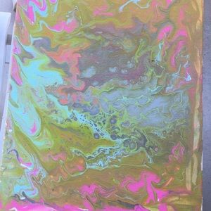 16x12 hand painted canvas